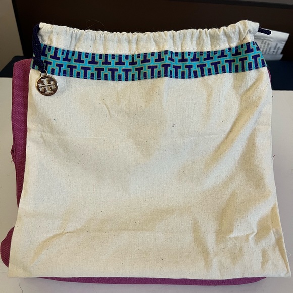 Tory Burch Perry Bombe Shearling Mini Bag in Classic Cuoio - Picture 12 of 13